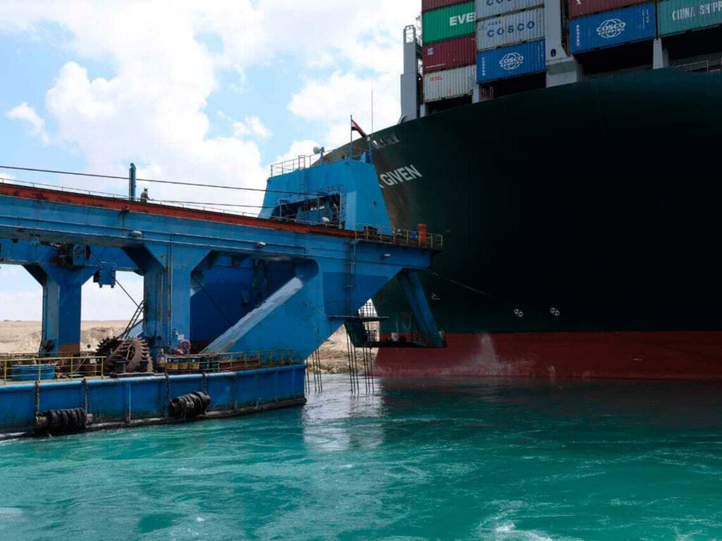Still Stuck - Source - Suez Canal Authority -energynewsbeat