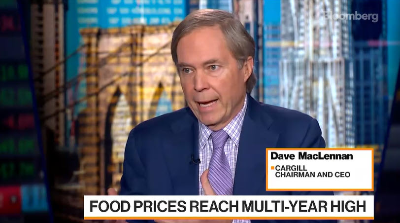 Cargill CEO - ENB - Bloomberg