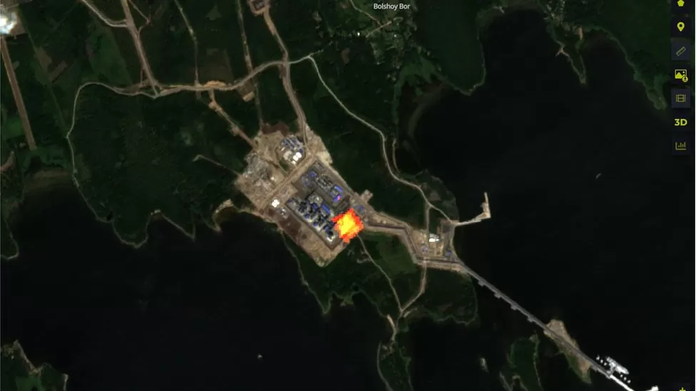 Russia Gives the finger to eu - gas at portovaya plant