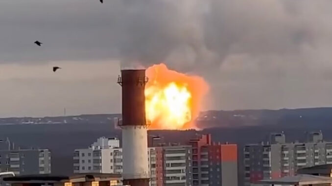 Massive bomb goes off on Russian Gas Pipeline- ENB