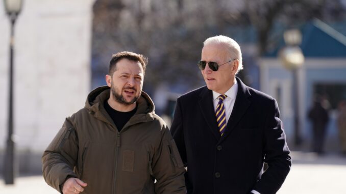 Joe Biden's surprise visit to wartime Kyiv