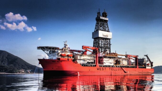 Seadrill drillship starts work off Brazil
