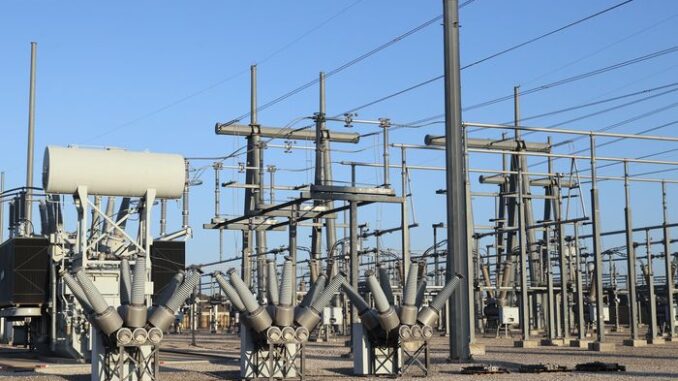 Grid - Texas power lines in Austin - Sept 7