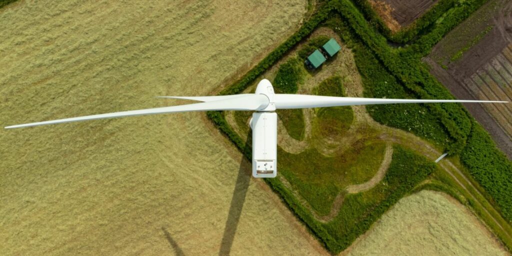 wind turbines