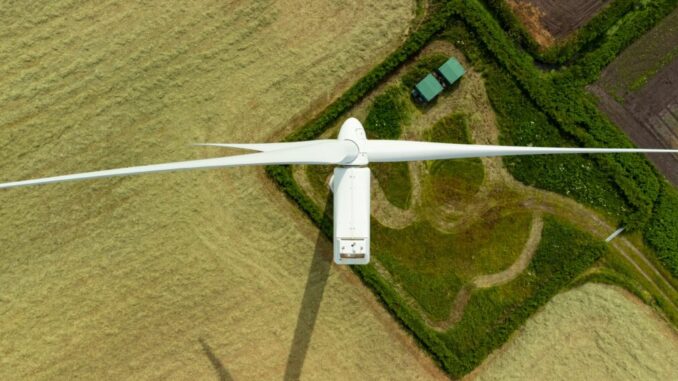 wind turbines