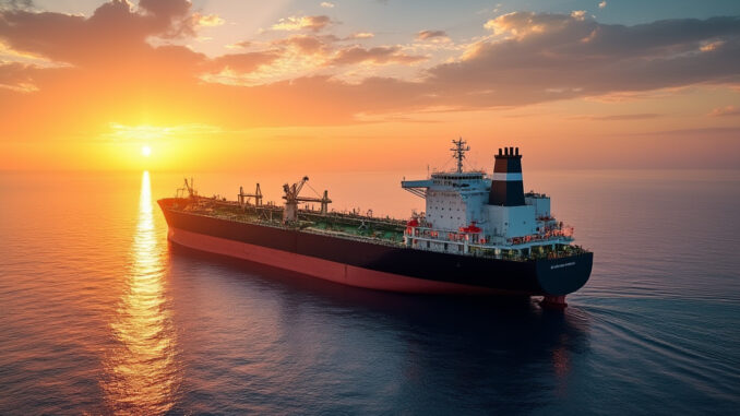 Saudi Aramco Tanker created by Grok on X