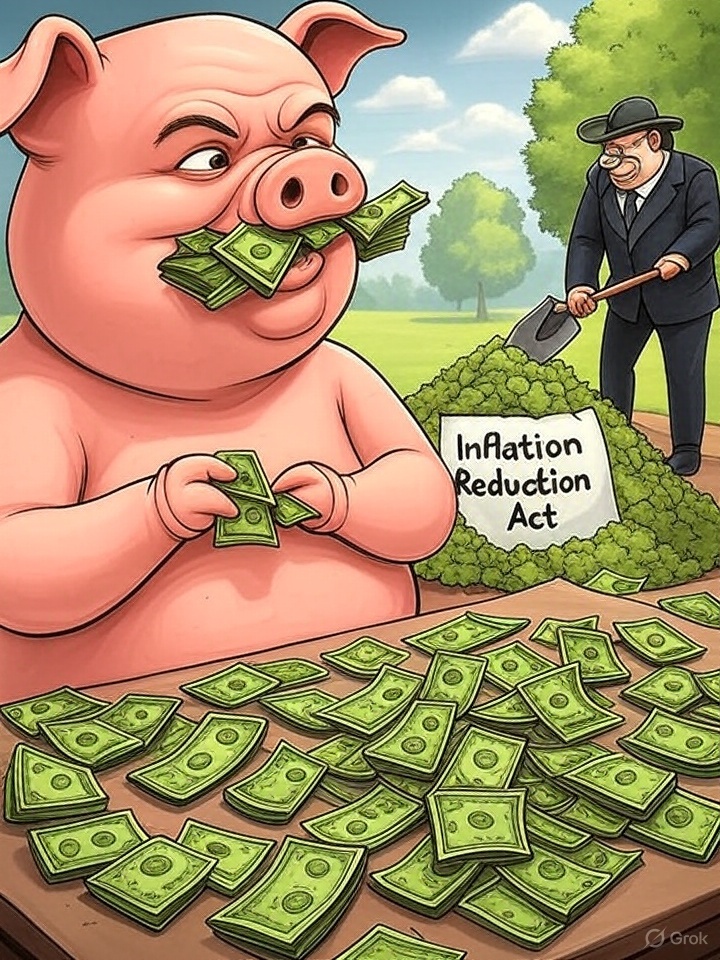Inflation Reduction Act created by Grok on X