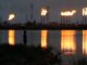 Flames emerge from flare stacks at Nahr Bin Umar oil field, north of Basra, Iraq September 16, 2019. Source Reuters