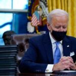 Biden - Asleep or praying