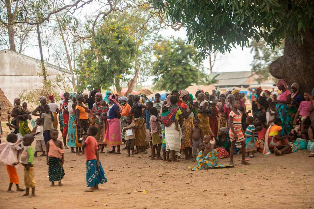 Displaced women fleeing attacks - Cabo Delgado - Mozambique