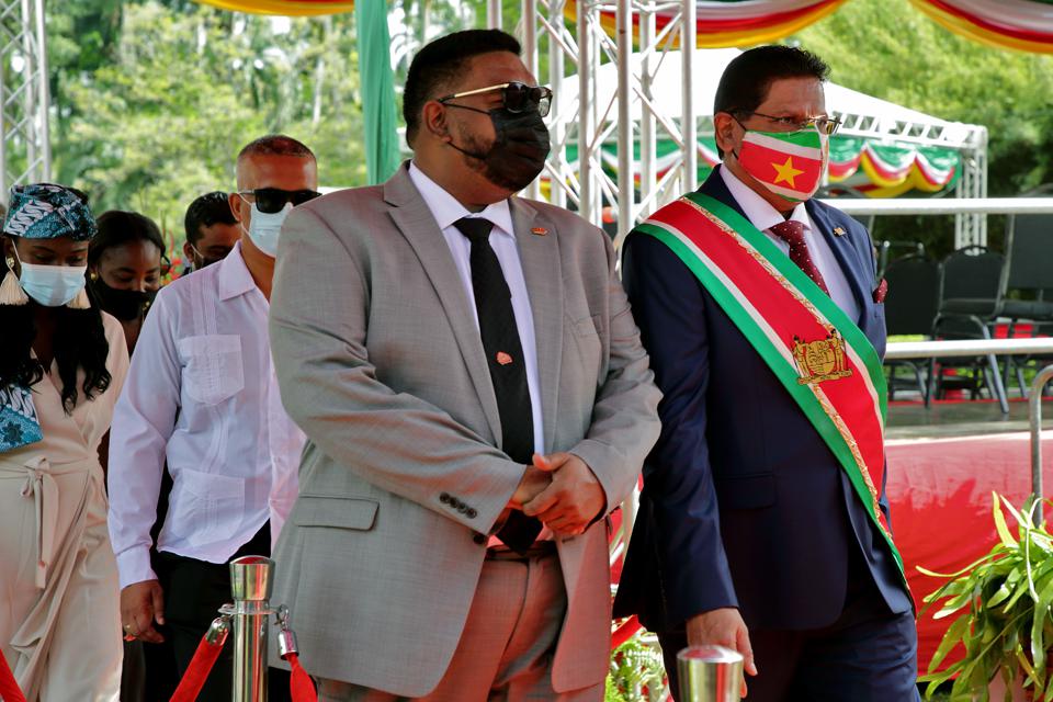 Guyana's President Irfaan Ali