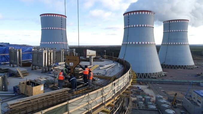 According to International Atomic Energy Agency statistics, Russia has 38 nuclear power reactors in operation
