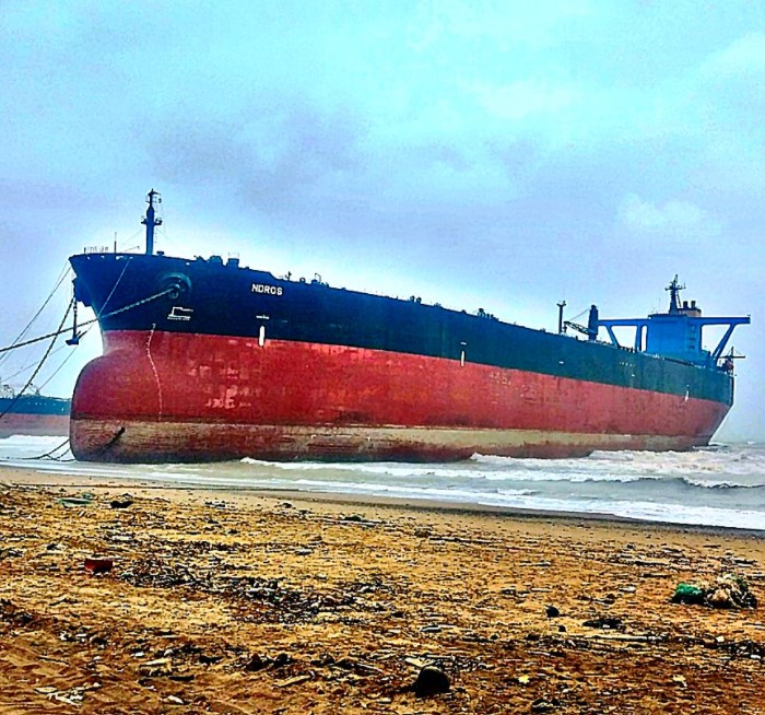 The Ndros was a Palau-flagged ship that was scrapped in Pakistan in 2018