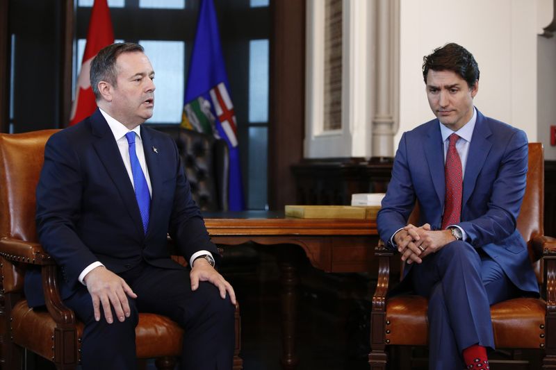 Jason Kenney and Justin Trudeau - Energy News Beat