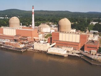 The Indian Point nuclear station in New York State. Image courtesy Creative Commons.