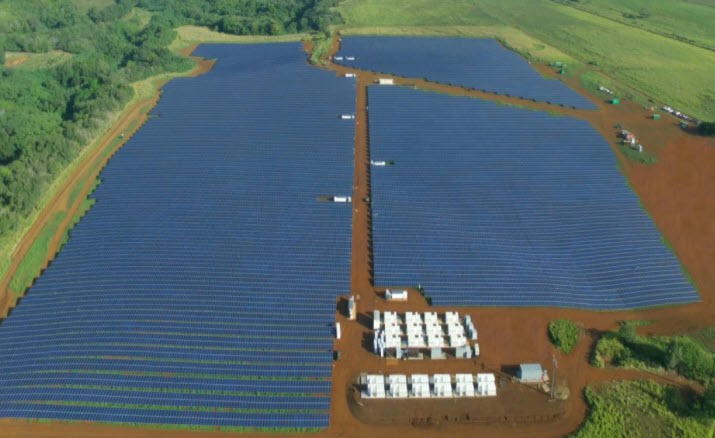 Decarbonizing the electric - Energy News Beat - Tesla 13MW solar farm