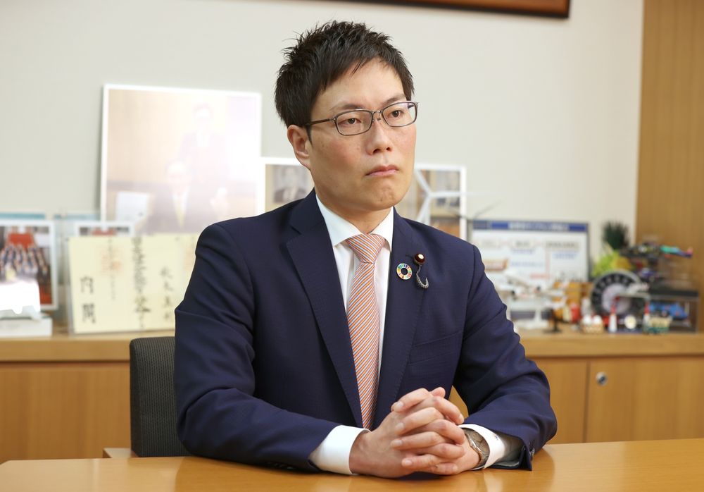 Liberal Democratic Party lawmaker Masatoshi Akimoto 