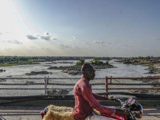 The Blue Nile River in Sudan