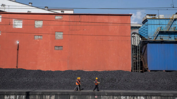 Coal - China - ENB - New York Times