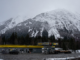 A gas station in Bird Creek, Alaska. Rising oil prices are boosting the state budget.