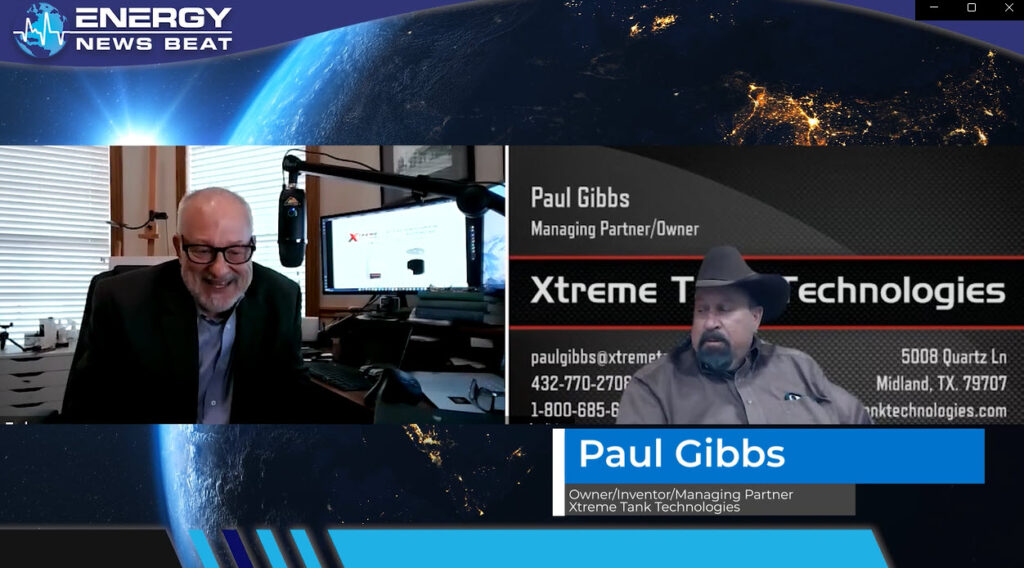 Paul Gibbs, Managing Partner, Xtreme Tank Technologies