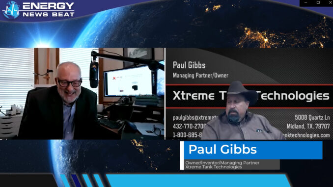 Paul Gibbs, Managing Partner, Xtreme Tank Technologies