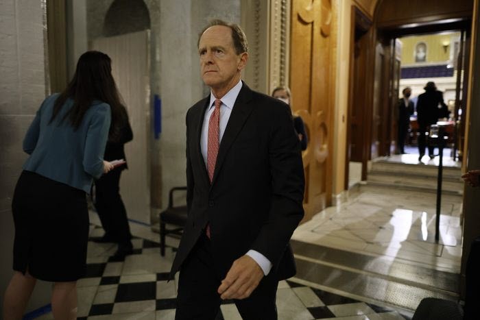 Republican Sen Pat Toomey of Pennsylvania says the climat deision is a win for the democratic process.