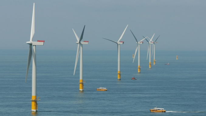 Greater Gabbard offshore windfarm