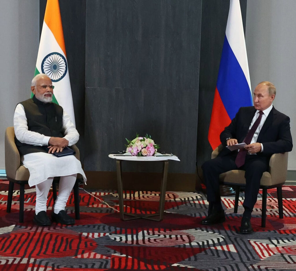 As India Joins China in Distancing From Russia, Putin Warns of Escalation
