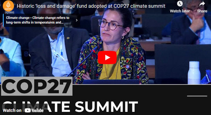 What Do you think about COP27?