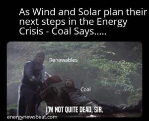 Wind and Solar plan their next step - Coal says