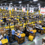 Operations Inside An Amazon Facility On Prime Day