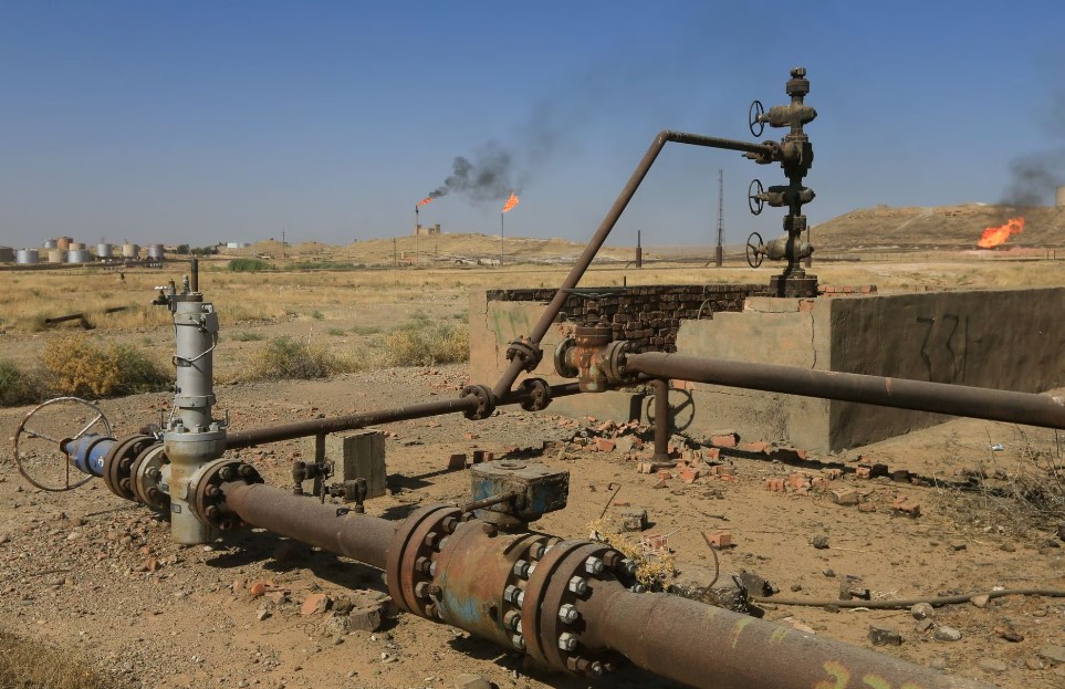 An oil field is seen in Kirkuk Iraq 2017 Source REUTERS - Alaa Al-Marjani
