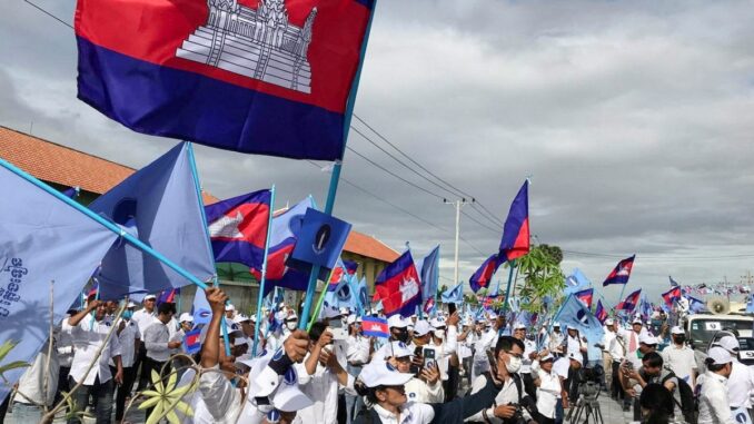 Cambodia's main opposition party barred from July election