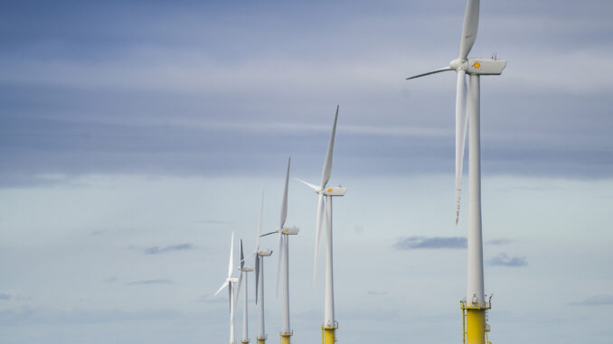 Wind farm off dutch