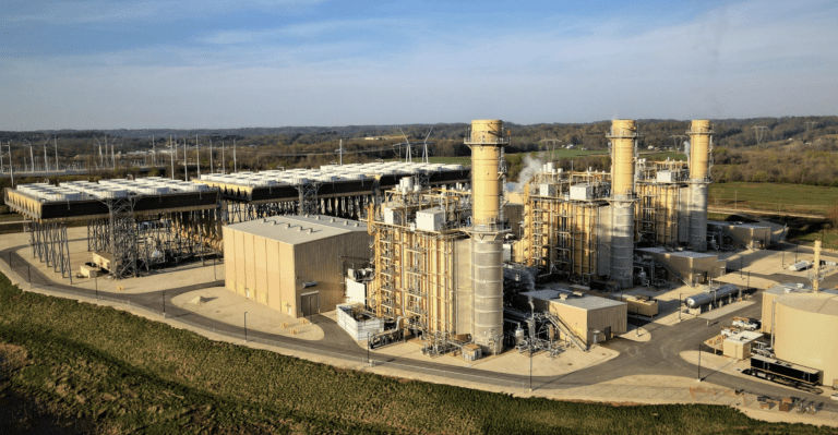 The Guernsey Power Station, located near Byesville, Ohio, is a 1,875-MW natural gas-fired plant in the heart of the Marcellus and Utica shale plays. Source: GE Gas Power