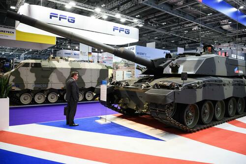 UK Talks Tough On War With Russia, While Admitting It's Dangerously Low On Tanks