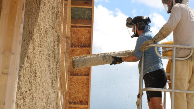 Hempcrete shows promise for healthy housing rehabilitation