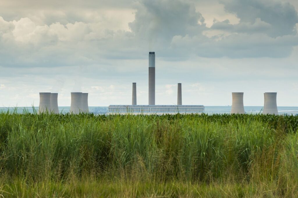 The Komati coal-fired power station - bloomberg