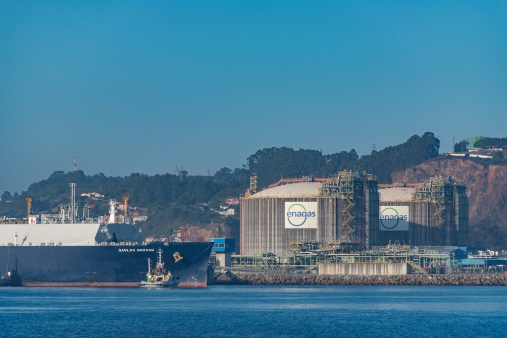 Spanish LNG imports down