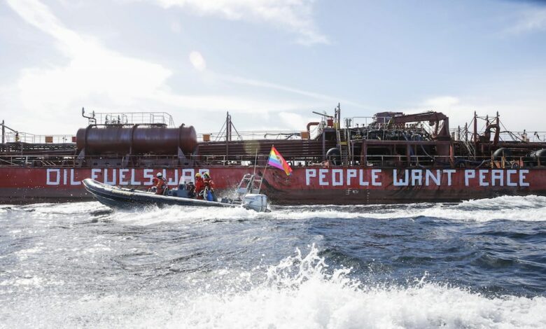 Russian-linked tankers