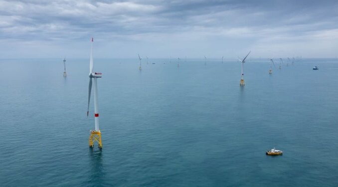 France’s second offshore wind farm commissioned offshore wind farm