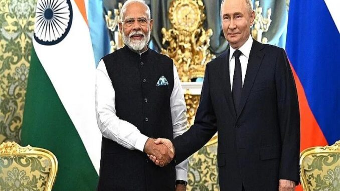 Modi's Trip To Moscow