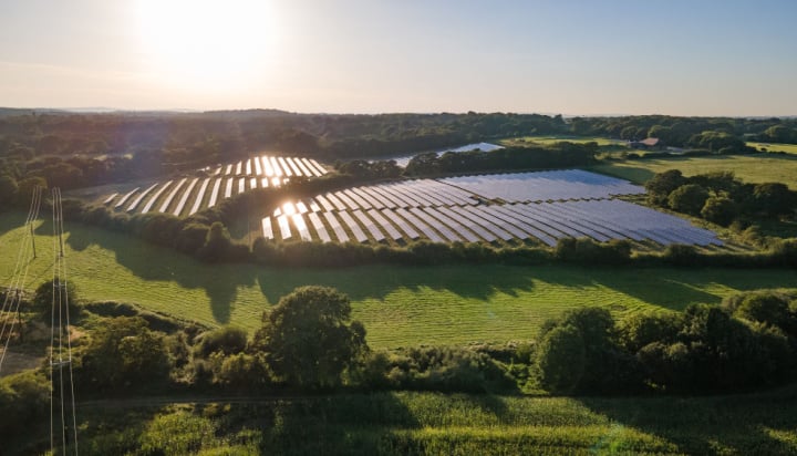 Three major solar farms