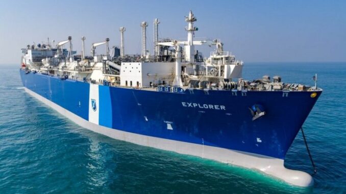 LNG shipping index hits record high LNG shipping index
