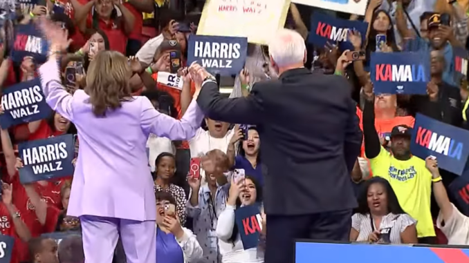 Kamala Harris And Tim Walz