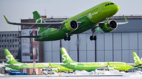 Number of grounded Russian Airbus jets revealed Airbus