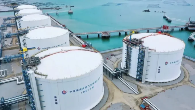 China’s LNG import