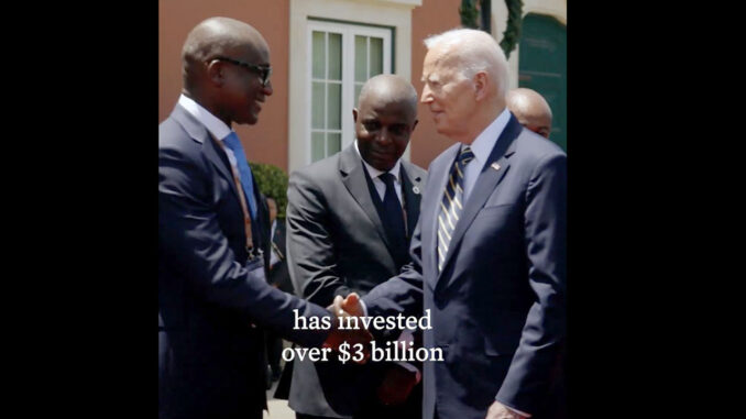 Biden’s Green Colonialism Sends Billions To Africa As Americans Suffer At Home Africa