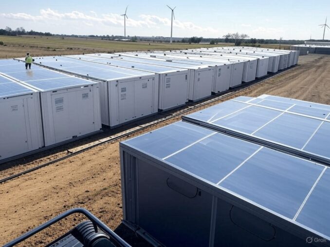 Utility-scale batteries